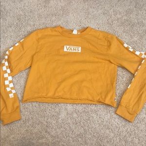 vans crop top